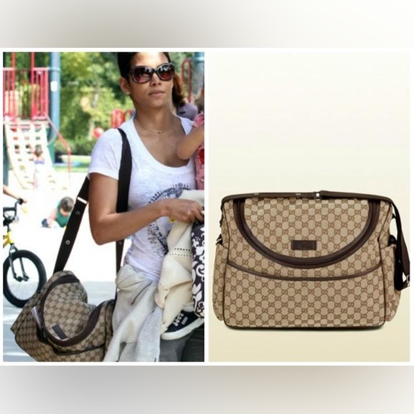 Gucci canvas diaper bag - Picture 3 of 15